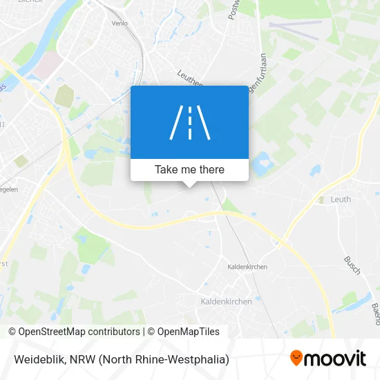 Карта Weideblik