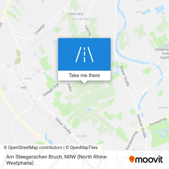 Am Steegerschen Bruch map