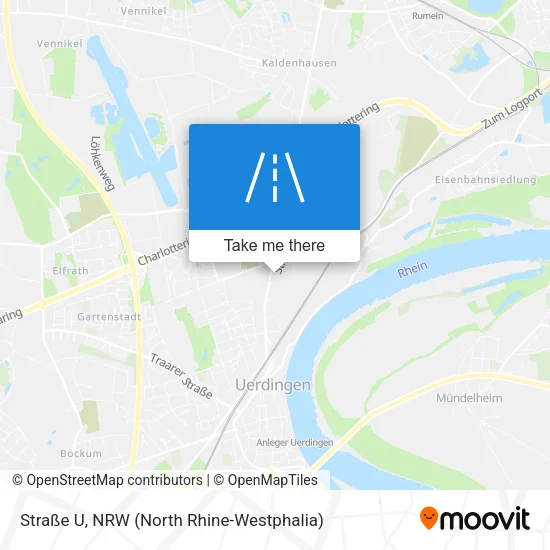 Straße U map