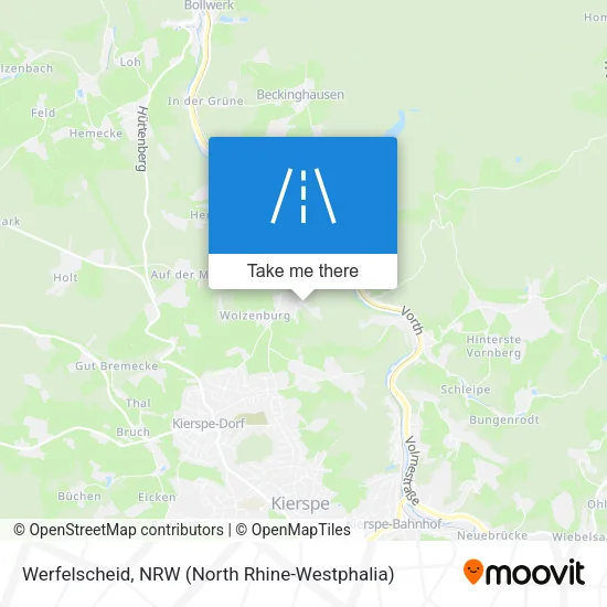 Карта Werfelscheid