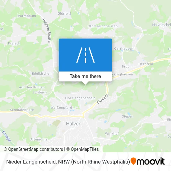 Nieder Langenscheid map