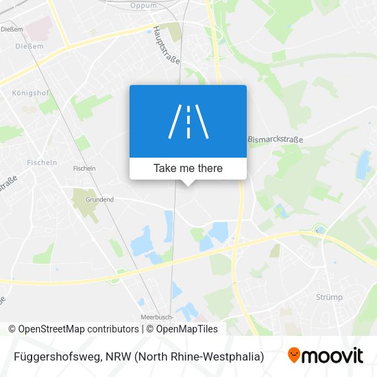 Függershofsweg map