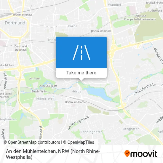 An den Mühlenteichen map