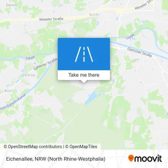 Карта Eichenallee