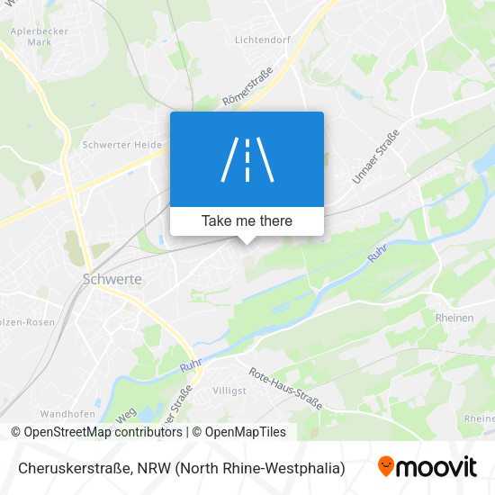 Cheruskerstraße map