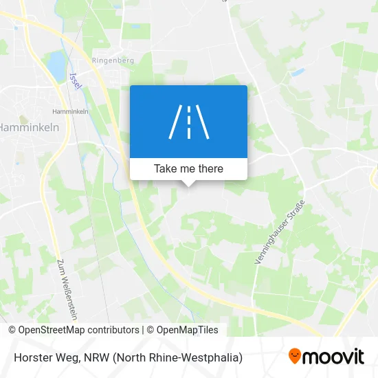 Horster Weg map