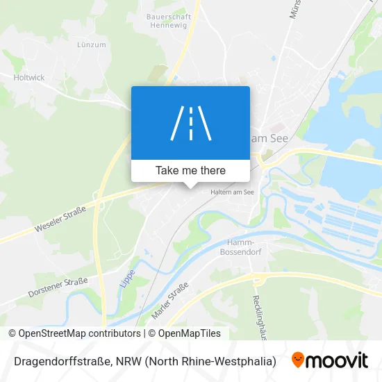 Карта Dragendorffstraße