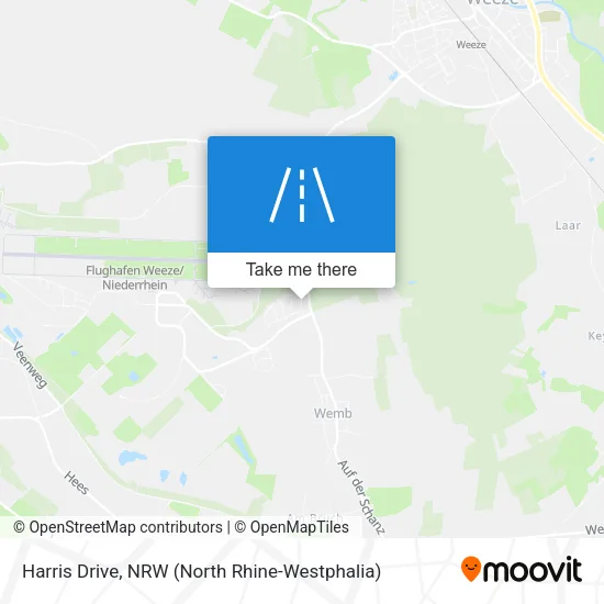 Карта Harris Drive