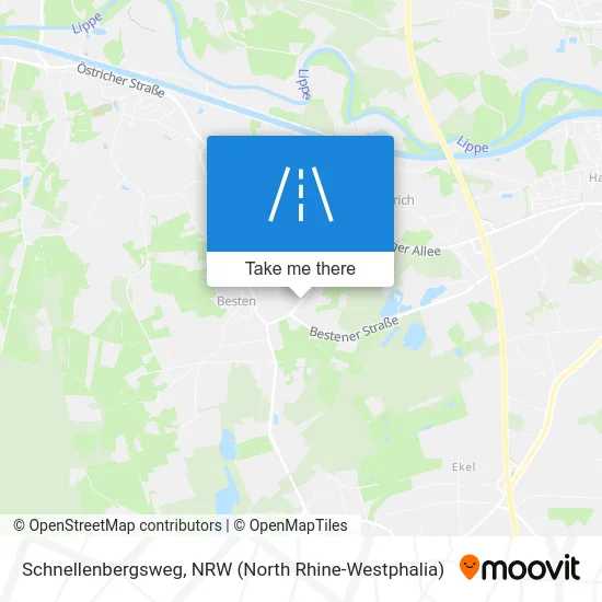 Schnellenbergsweg map