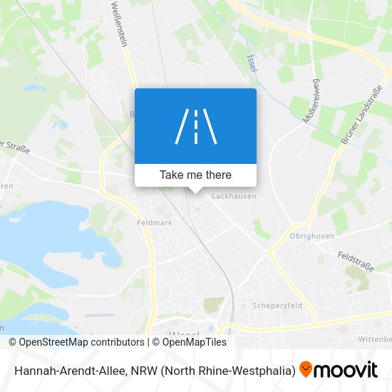 Hannah-Arendt-Allee map