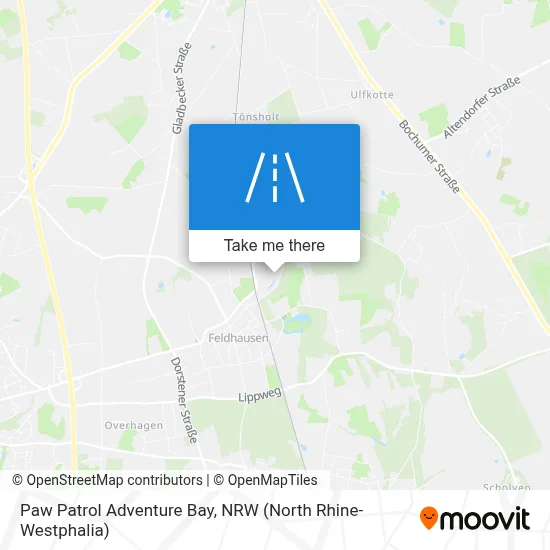 Paw Patrol Adventure Bay map