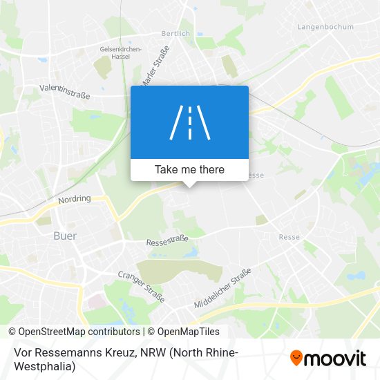 Vor Ressemanns Kreuz map