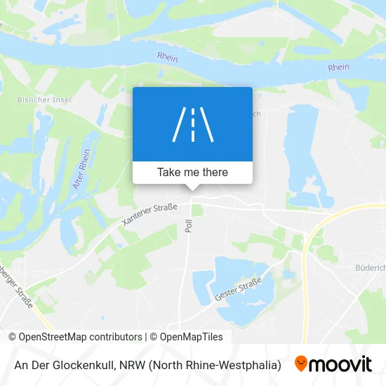 An Der Glockenkull map