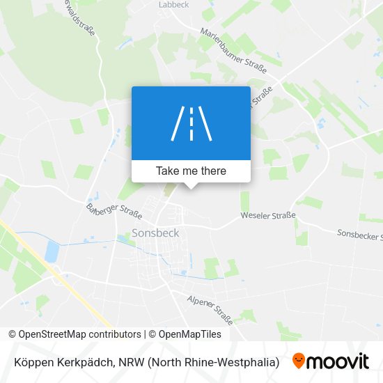 Köppen Kerkpädch map