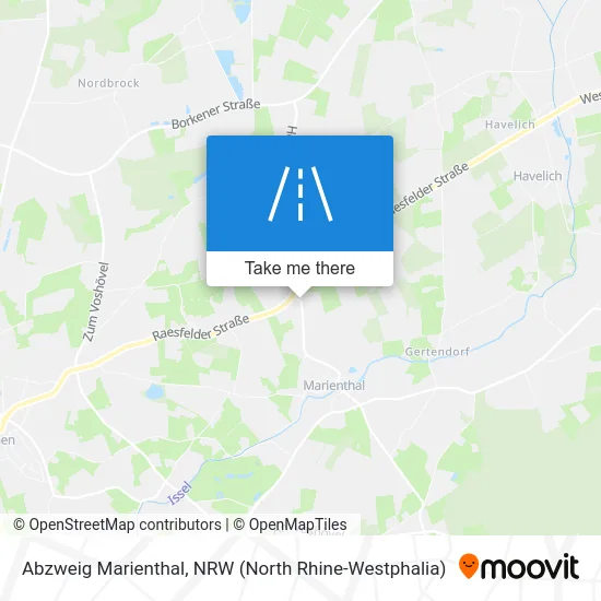 Карта Abzweig Marienthal