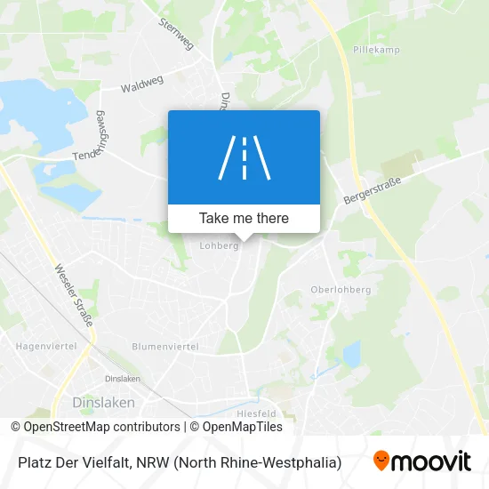 Карта Platz Der Vielfalt