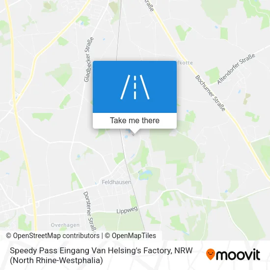 Карта Speedy Pass Eingang Van Helsing's Factory