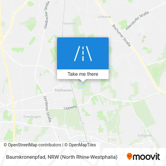 Baumkronenpfad map
