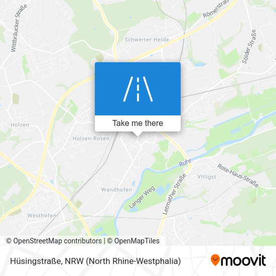 Hüsingstraße map