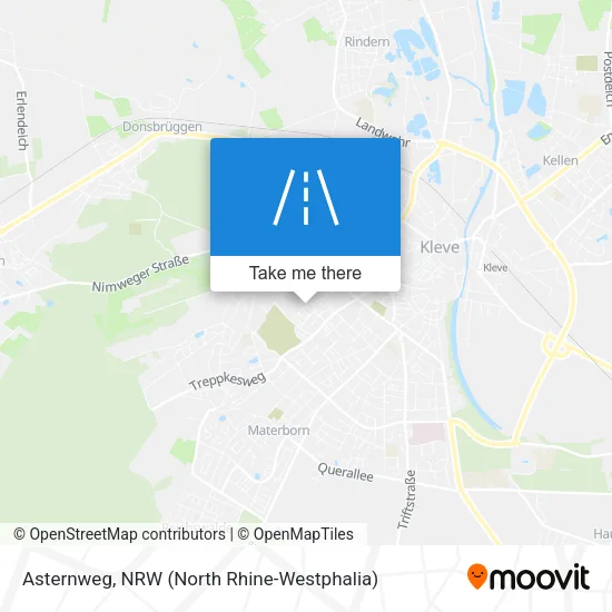 Карта Asternweg