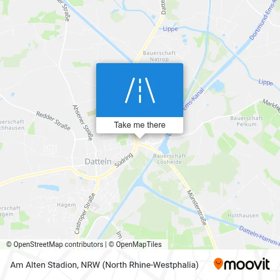 Am Alten Stadion map