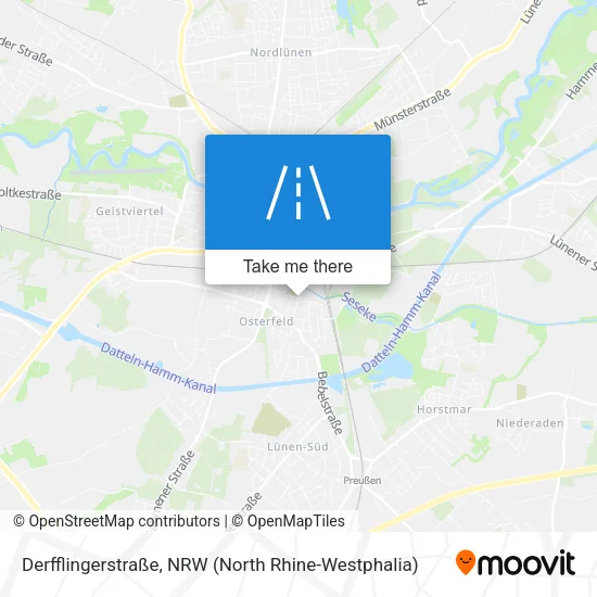 Карта Derfflingerstraße