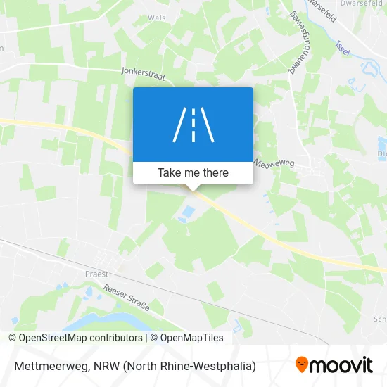 Карта Mettmeerweg