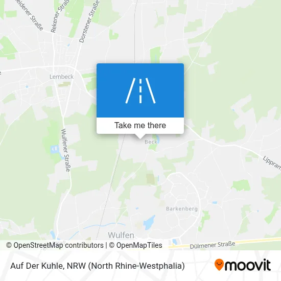 Auf Der Kuhle map