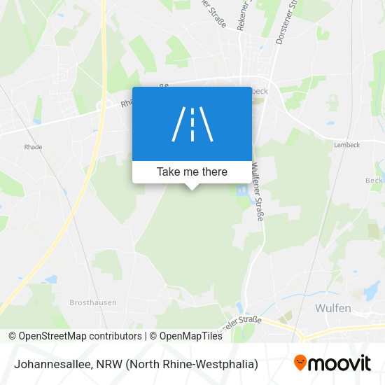 Johannesallee map