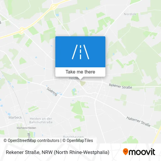 Rekener Straße map