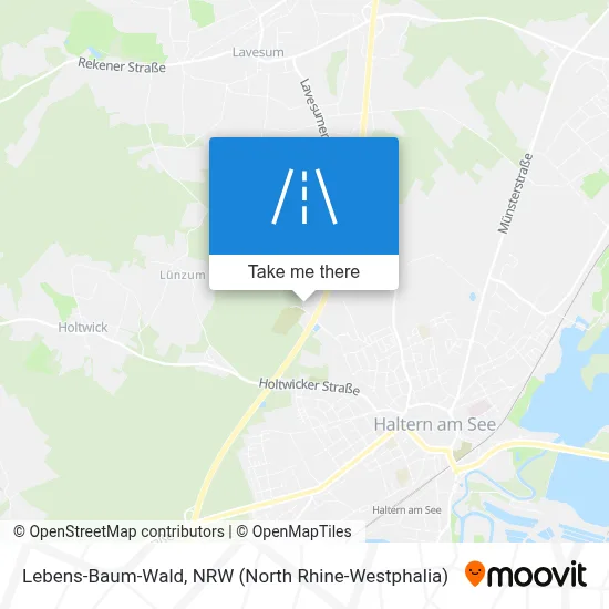 Lebens-Baum-Wald map