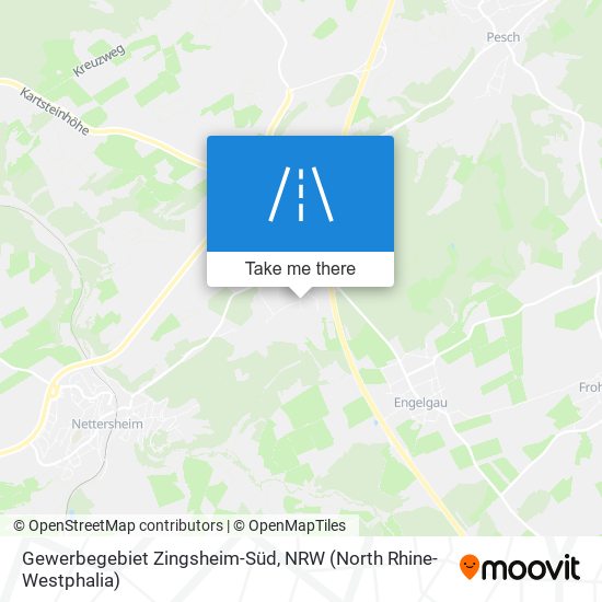 Карта Gewerbegebiet Zingsheim-Süd