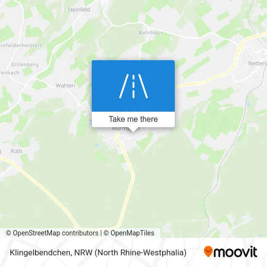 Карта Klingelbendchen