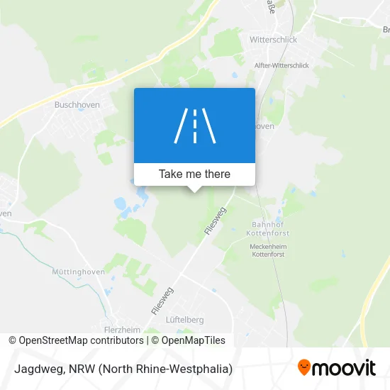 Карта Jagdweg