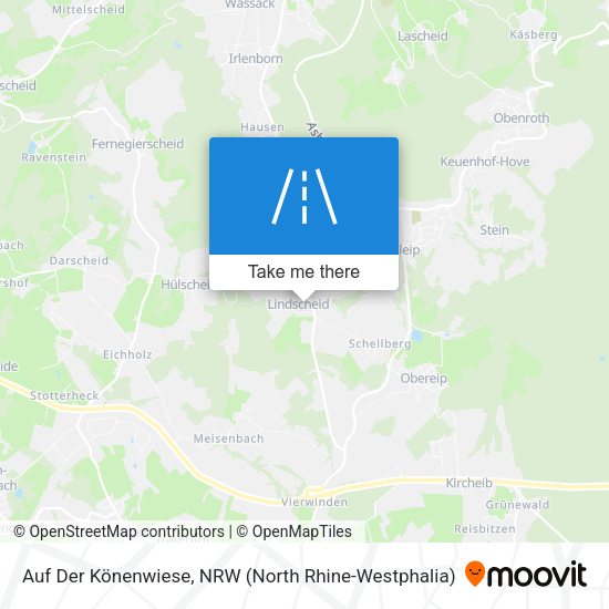 Auf Der Könenwiese map