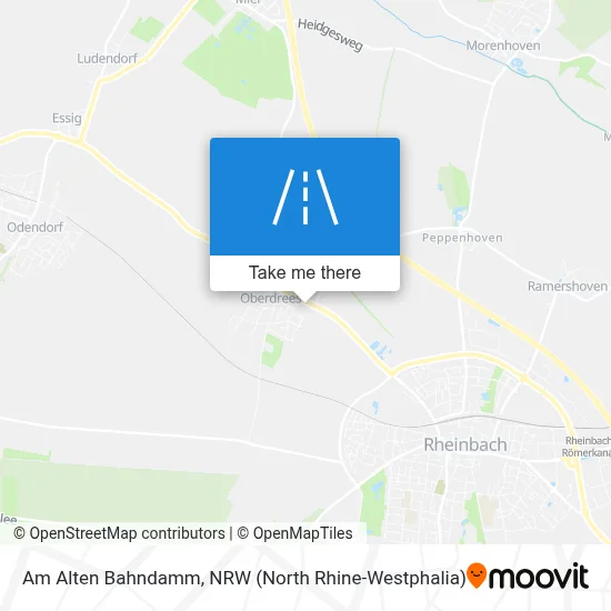 Am Alten Bahndamm map