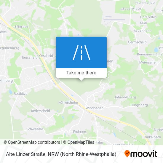 Alte Linzer Straße map