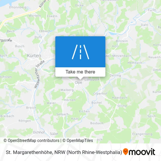 Карта St. Margarethenhöhe