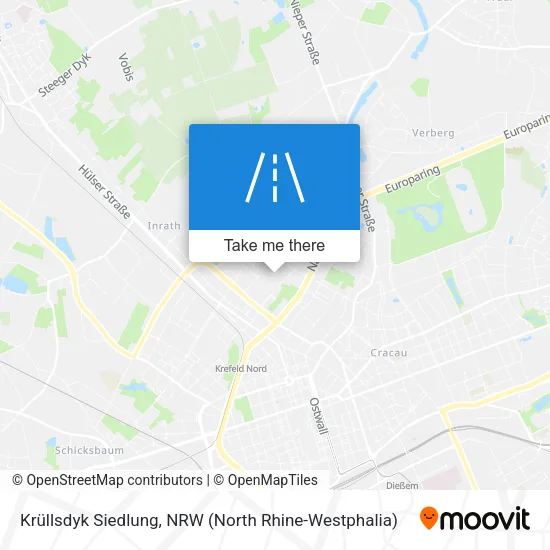 Карта Krüllsdyk Siedlung