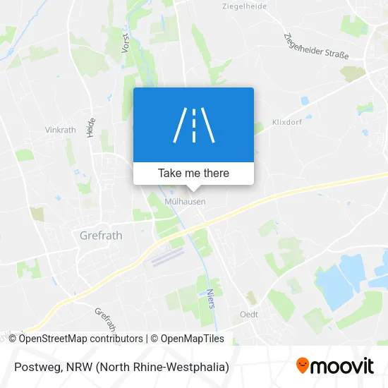 Карта Postweg