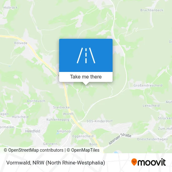 Карта Vormwald