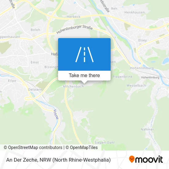 Карта An Der Zeche
