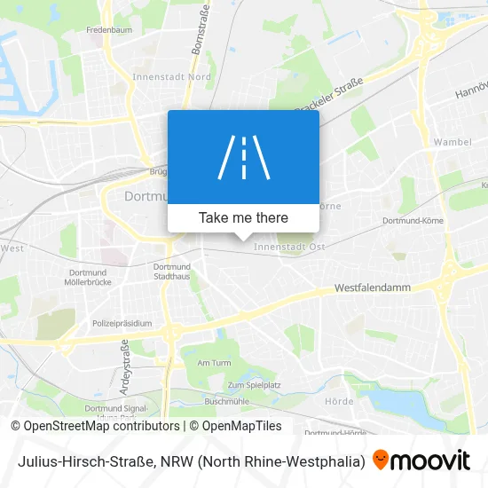 Julius-Hirsch-Straße map