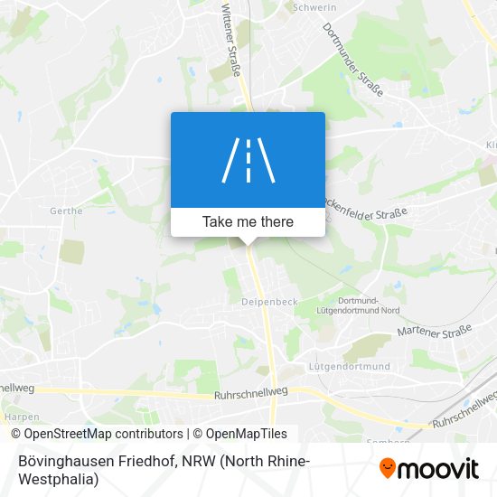 Bövinghausen Friedhof map