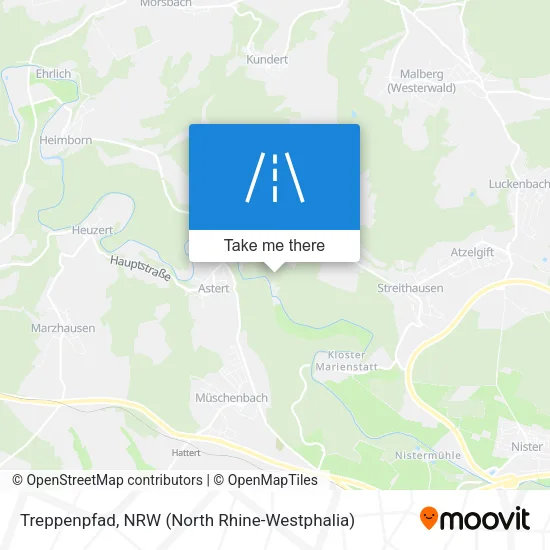 Карта Treppenpfad