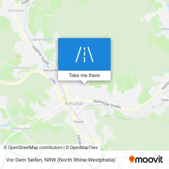 Карта Vor Dem Seifen