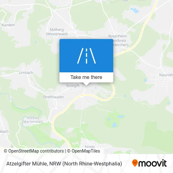 Карта Atzelgifter Mühle