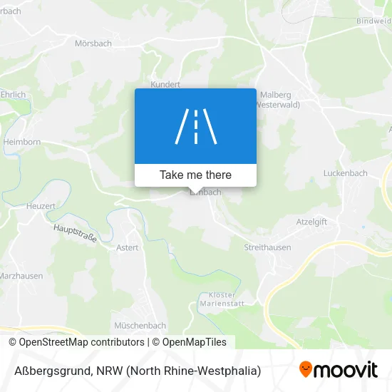 Карта Aßbergsgrund