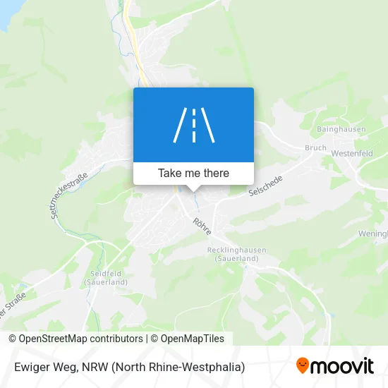 Карта Ewiger Weg