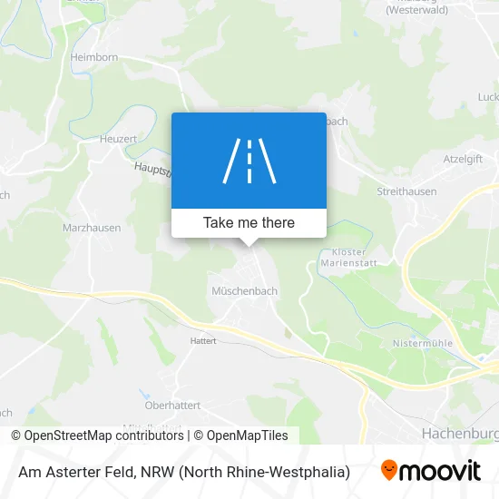 Карта Am Asterter Feld